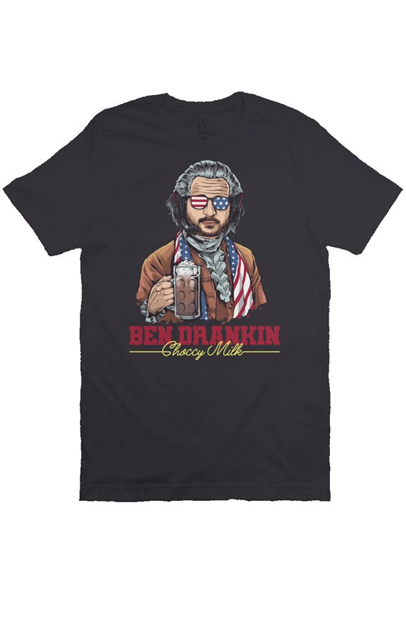 BIM Benjazzy tシャツ Ben Drankin' Choccy Milk - Charcoal T-Shirt – Get Jammed On