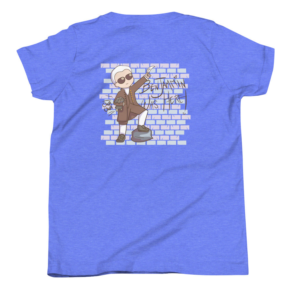 "BenJammins Was Here" Youth Short Sleeve T-Shirt